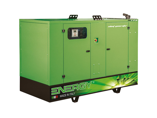 Stromerzeuger Diesel 150kVA 230V 50Hz, 1500 U/Min
Dieselmotor FPT NEF N67TE1PV(EU Stage IIIA), Elektrostart, 250 Liter Tank
Synchrongenerator 4 Pole Bürstenlos mit AVR Regelung
Schallverhaubung
Steuerung Comap AMF 25 (digitale Anzeige für Spannung, Strom, Frequenz, Tankinhalt)
Not Aus Schalter
Batterieladegerät
Klemmleiste