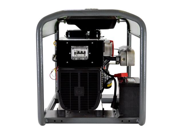 Stromerzeuger Benzin 16kVA 230V 50Hz
Benzinmotor Briggs & Stratton 23PS, Elektrostart, 15 Liter Tank
NSM Generator mit AVR Regelung
leichter Rohrrahmen, Steckdosen CEE 400V 32A 3P+N+T, CEE 230V 16A 2P+T